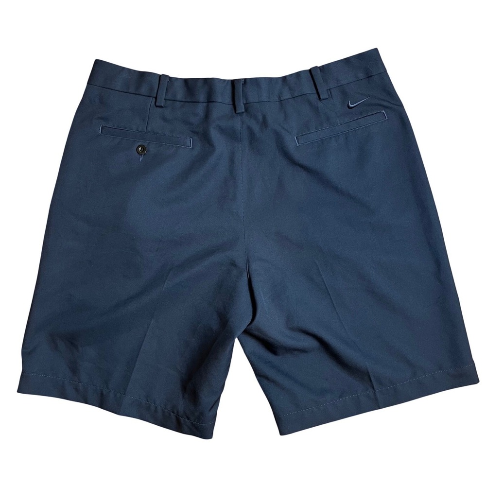 Nike Golf Shorts Mens 36 Navy Blue  Fit Dry Athletic Performance - Picture 3 of 8